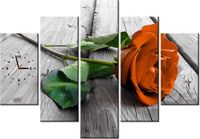 105CM 150CM ZEGAR 5 ELEM RÓŻYCZKA DRUK OBRAZ