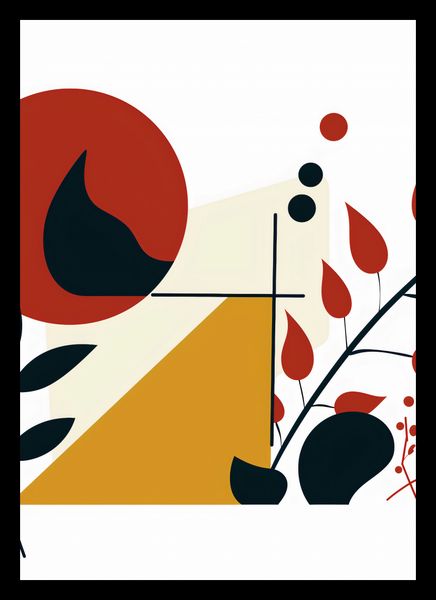 Plakat 42x59,4cm Ogień i Flora zdjęcie 2
