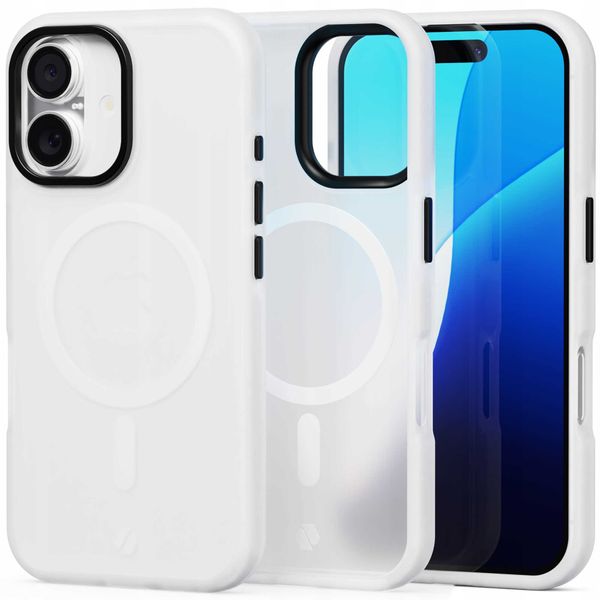Spacecase Hybrid Fusion Mag Iphone 16 Clear zdjęcie 2