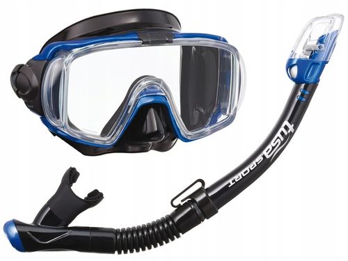 ZESTAW TUSA VISIO MASKA FAJKA PŁETWY M 36-42 TORBA na Arena.pl