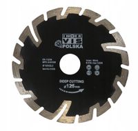 Tarcza diamentowa do betonu 125 mm segment 10 mm cięcie na sucho