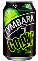 4 SZTUKI - TYMBARK 330ML COLOVE COLA LIMONKA PUSZKA NAPÓJ GAZOWANY