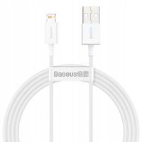 Kabel Baseus Superior 1.5m Szybkie Ładowanie 2.4A DO iPhone Lightning Biały