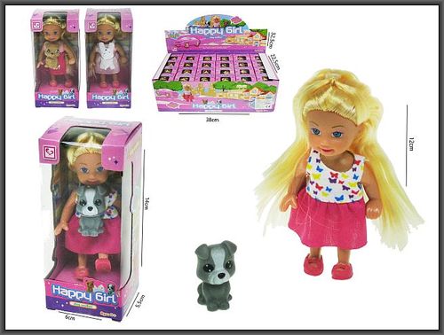 lalka ze zwierzątkiem w kloszu na Arena.pl