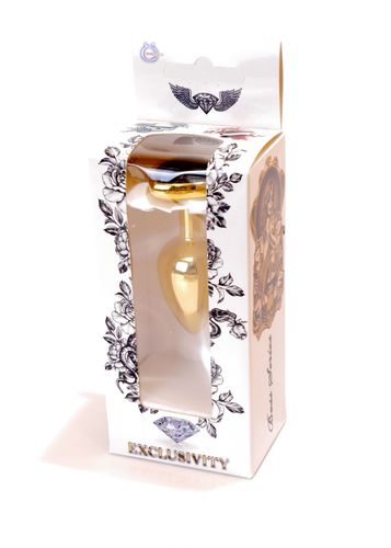 plug jewellery gold  heart plug  black na Arena.pl