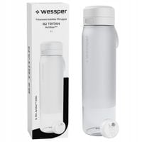 Butelka filtrująca Wessper B2 TRITAN Actitex™ 1000ml White