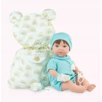 Lalka hiszpańska Teo Nana ze śpiworkiem Marina & Pau 45cm bobas