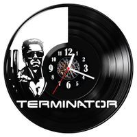 Zegar ścienny z płyty winylowej Terminator 1409.14