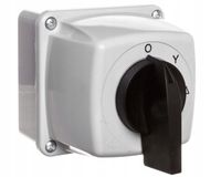 ŁUK KRZYWKOWY ŁĄCZNIK GWIAZDA-TRÓJKĄT 25A IP44 ELEKTROMET E25-23 952522