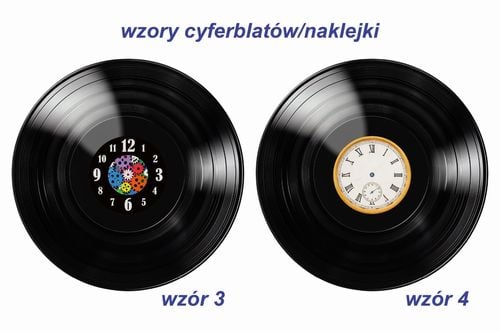 Zegar ścienny z płyty winylowej Psy 1227.14 na Arena.pl
