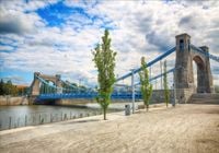 FOTOTAPETA miasta mosty widok Londyn 3D na wymiar