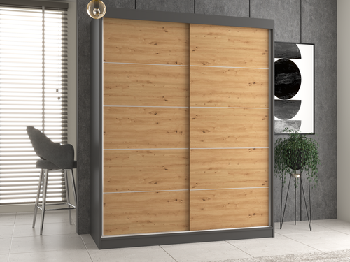 Szafa Iga 160/C ANTRACYT ARTISAN na Arena.pl