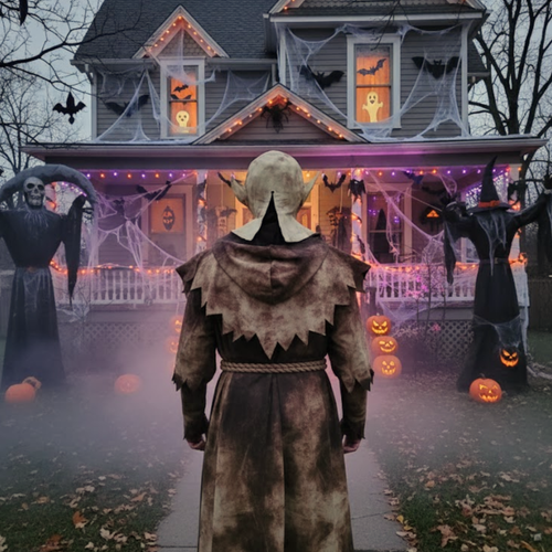 Maska halloween Wampir przebranie kostium na Arena.pl