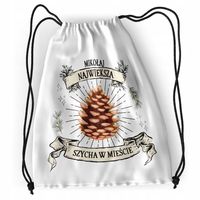 Plecak Dla Mikołaja Sportowy Szkolny Worek Torba Z Nadrukiem Ze Zdjęciem