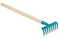 TUCHMET Grabie 8 zębowe z trzonkiem 50 cm