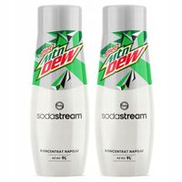 ZESTAW 2SZT MOUNTAIN DEW LIGHT ZERO Syrop SodaStream