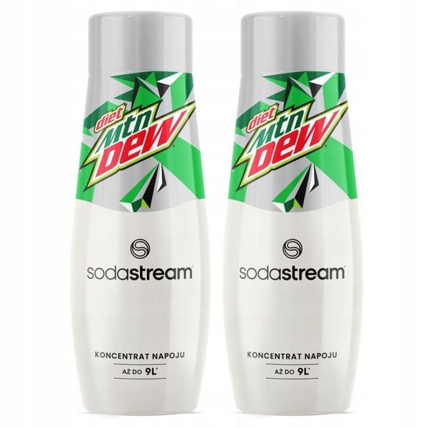 ZESTAW 2SZT MOUNTAIN DEW LIGHT ZERO Syrop SodaStream zdjęcie 2