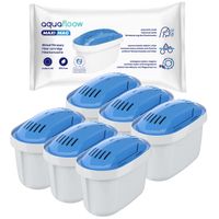 Filtr wody AquaFloow z magnezem do dzbanka Aquaphor Brita - 6 sztuk