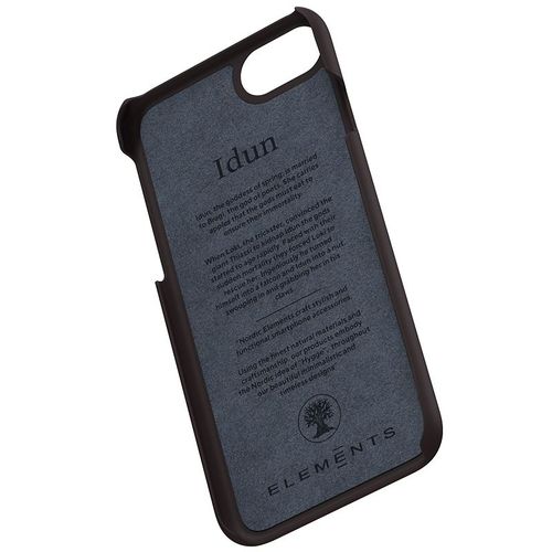 Materiałowe etui do iPhone SE 2020/8/7 (Dark Brown Pattern 1) na Arena.pl