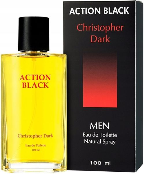 CHRISTOPHER DARK Action Black - Woda Toaletowa zdjęcie 1