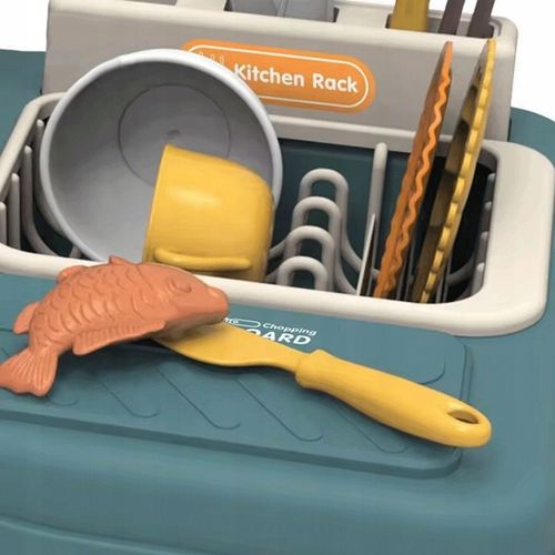 ZLEWOZMYWAK DLA DZIECI ELEKTRYCZNY AKCESORIA OBIEG WODY 31 ELEMENTÓW MATADI na Arena.pl