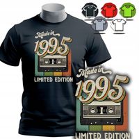 KOSZULKA T-SHIRT MĘSKI - Classic Kaseta NA 30 URODZINY - XS