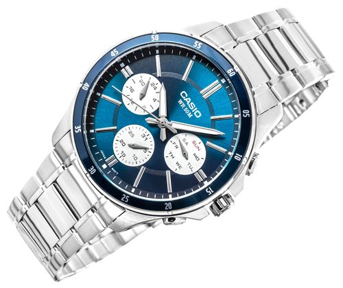 zegarek męski casio mtp-1374d-2a3 + box na Arena.pl