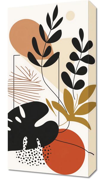 Obraz 30x60cm Zawisły Liść zdjęcie 1