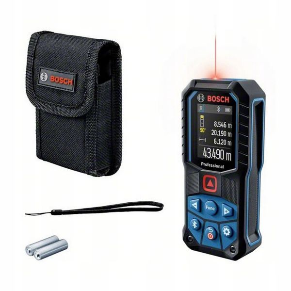 Dalmierz laserowy Bosch Professional MIERNIK ODLEGŁOŚCI Bluetooth 50m IP65 zdjęcie 1