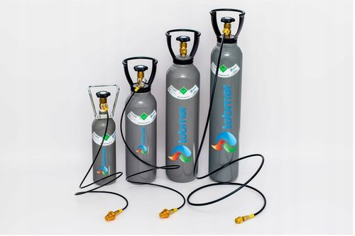 Zestaw Butla Gazowa Butle 6kg CO2 Dwutlenek Węgla Adapter Przewód Wąż SODA na Arena.pl