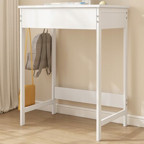 Biurko komputerowe białe małe dla dzieci stolik skandynawski loft 60cm na Arena.pl