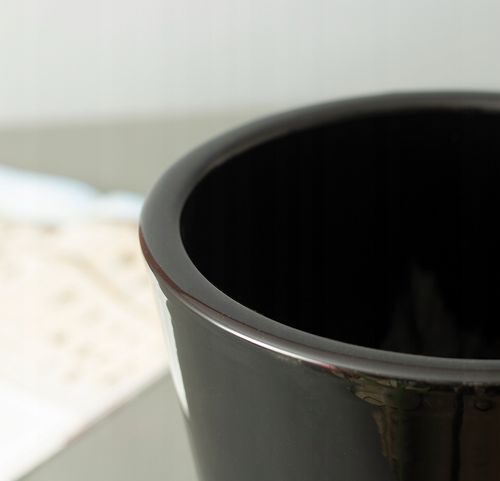 DONICA SOFIA ceramiczna czarny połysk śr. 19cm na Arena.pl