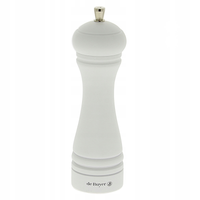 de Buyer JAVA Młynek do pieprzu 18 cm biały matowy