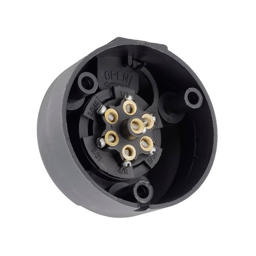 Gniazdo przyczepy 7 PIN, plastikowe, luz na Arena.pl