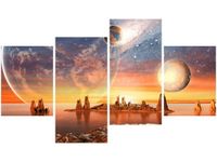 140CM 70 OBRAZ RZUT OKIEM ŚCIENNY