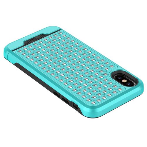 Etui iPhone X (Teal/Black) na Arena.pl