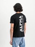 Alpha Industries T-shirt Back Print (128507) czarny XL