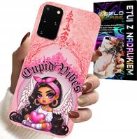 ETUI DO SAMSUNG GALAXY S20 PLUS - CUPID VIBES Z UROCZĄ ANIOŁKIEM PLECKI
