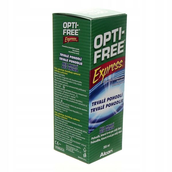 Płyn do soczewek Opti-free Express 355ml +pojemnik zdjęcie 9