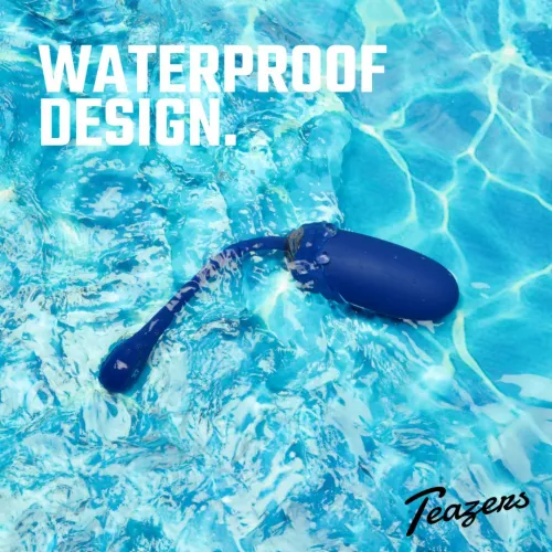 teazers jajko wibrujące z pilotem bezprzewodowym, 10 trybow, fioletowe na Arena.pl