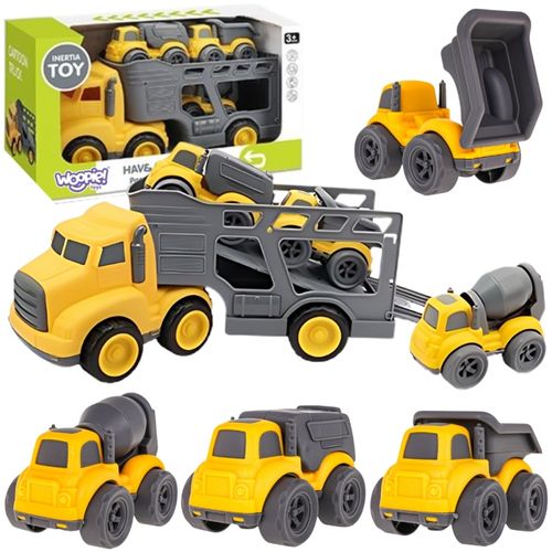 DUZY  ZESTAW 4W1 POJAZDY BUDOWLANE na Arena.pl