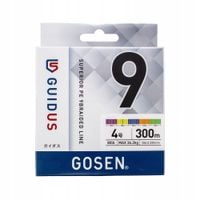 GOSEN GUIDUS 9X JAPOŃSKA PLECIONKA WĘDKARSKA #3.0 300M MULTICOLOR
