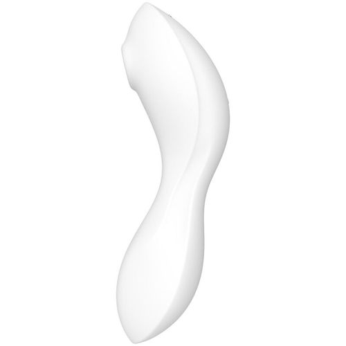 stymulator łechtaczki silikonowy satisfyer curvy trinity 5 biały na Arena.pl