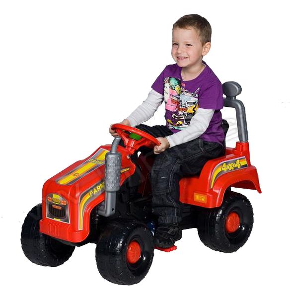 BJ TRAKTOR MEGA RED Na pedały 3 KOLORY zdjęcie 4