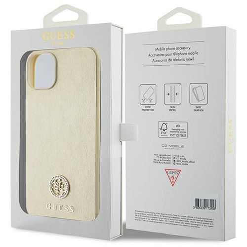 Etui Guess do iPhone 15, iPhone 14, iPhone 13, Złoty na Arena.pl