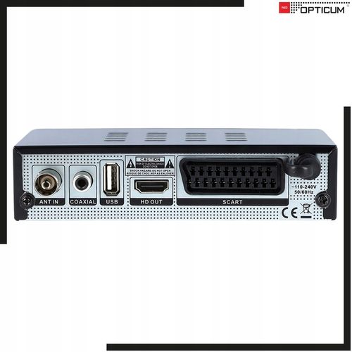 TUNER DVB T2 C OPTICUM AX LION NS HEVC H265 USB FULL HD DEKODER DO TV na Arena.pl
