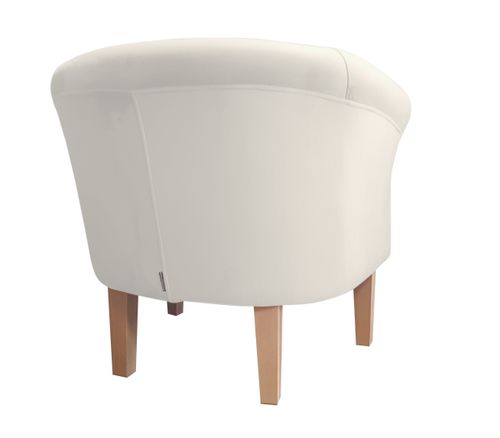 Fotel Milo nogi 20cm buk kremowy MG50 na Arena.pl