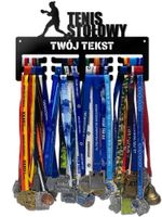 Wieszak na medale TENIS STOŁOWY twoje imię dowolny tekst 308.3