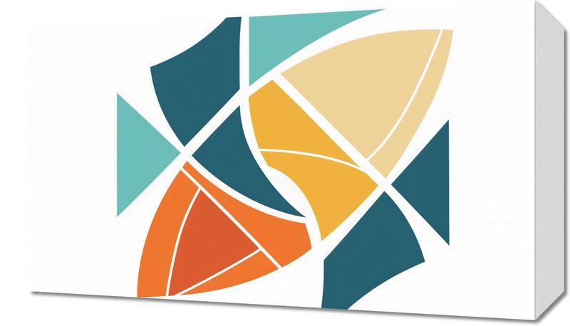 Obraz 50x30cm Geometria Wiatru zdjęcie 1