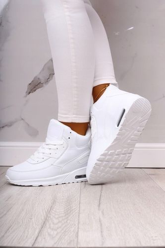 BUTY DAMSKIE OBUWIE SPORTOWE LEKKIE WYGODNE BIAŁE na Arena.pl